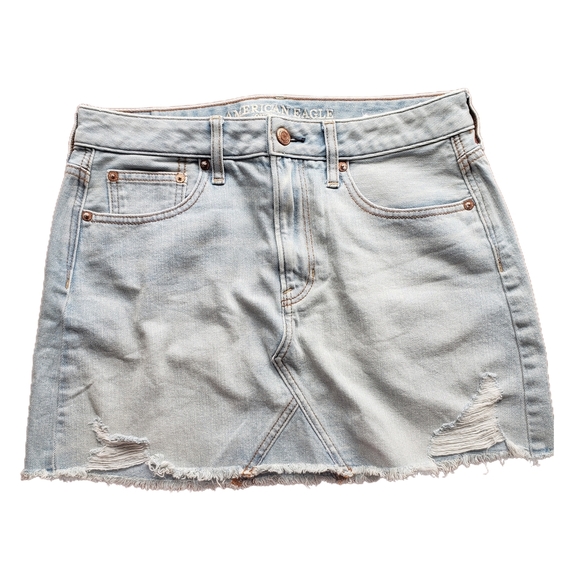 American Eagle Outfitters Light Blue Denim Skirt – Size 32 - Picture 1 of 2